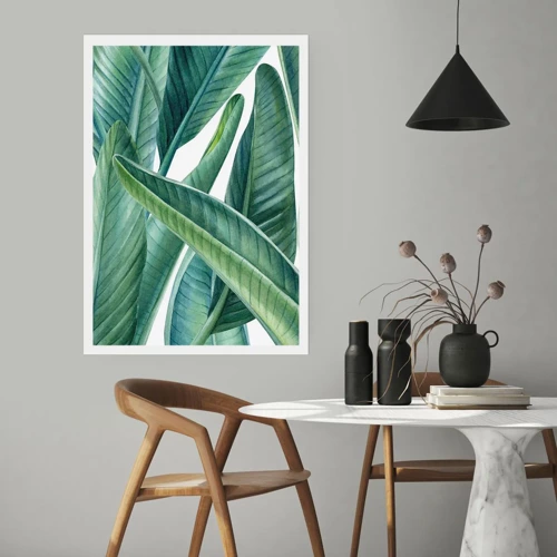 Poster - Groen zelf - 40x50 cm