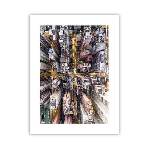 Poster - Groeten uit Hong Kong - 30x40 cm