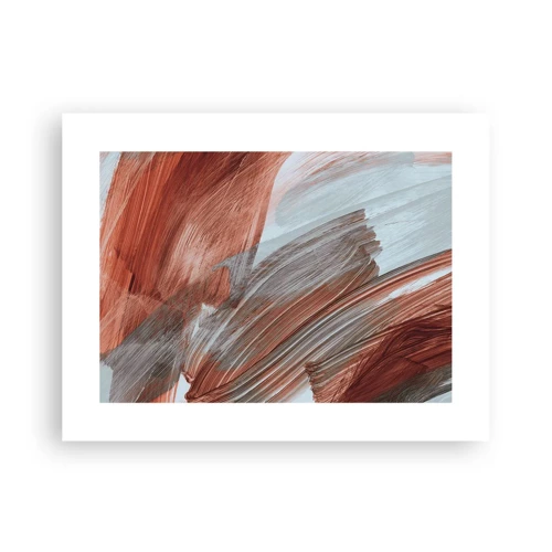 Poster - Herfst en winderige abstractie - 40x30 cm