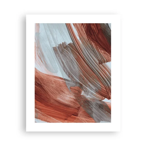 Poster - Herfst en winderige abstractie - 40x50 cm