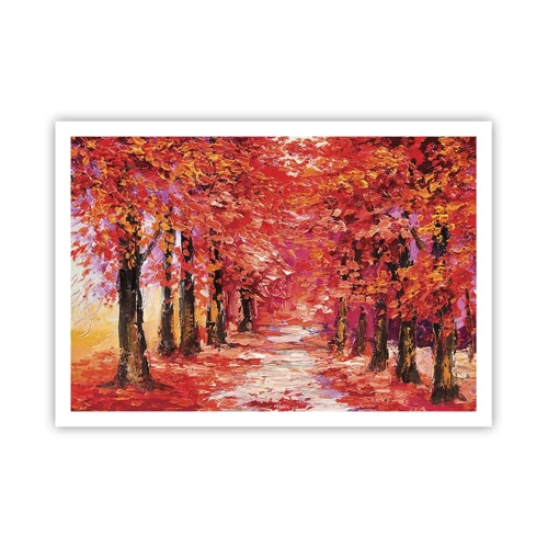 Poster - Herfst impressie - 100x70 cm