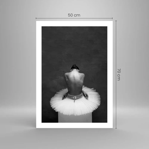 Poster - Het bloeit gewoon - 50x70 cm