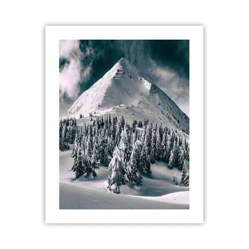 Poster - Het land van sneeuw en ijs - 40x50 cm