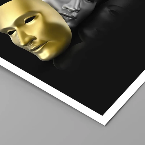 Poster - Het leven is theater - 50x70 cm