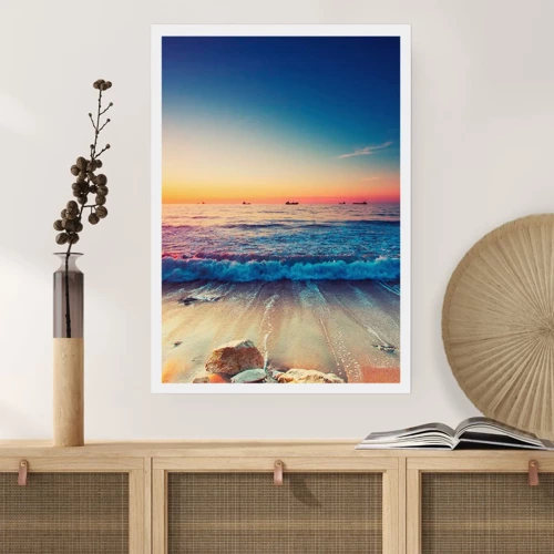 Poster - Hoe zit het met de horizon? - 40x50 cm