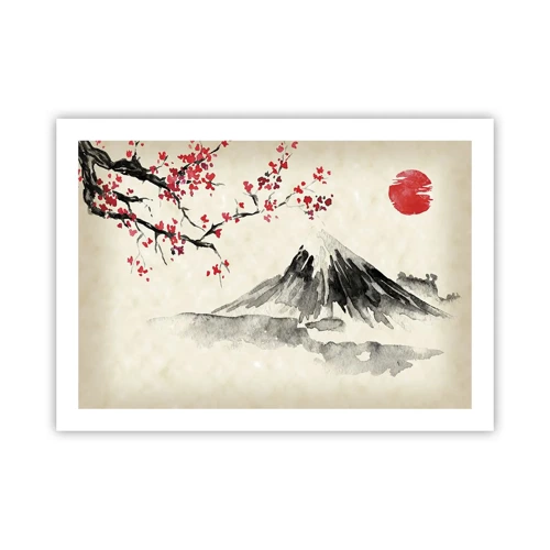 Poster - Houd van Japan - 70x50 cm