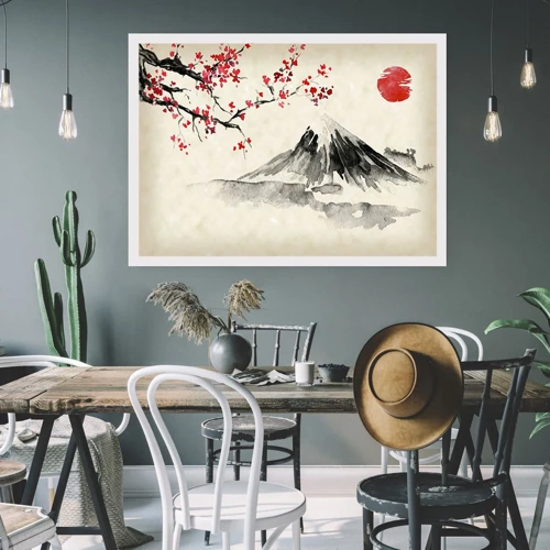 Poster - Houd van Japan - 70x50 cm