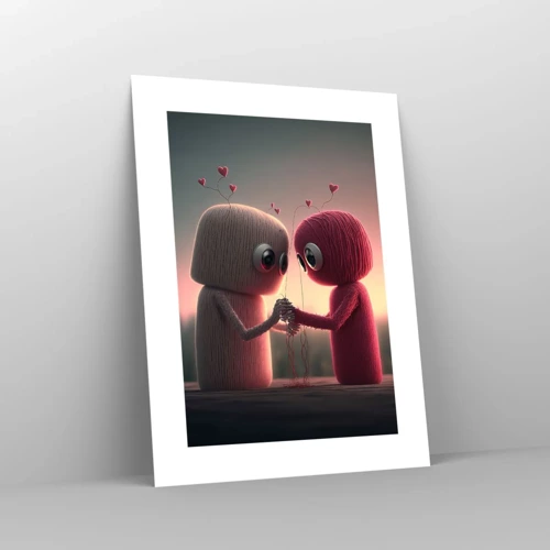 Poster - Iedereen mag liefhebben - 30x40 cm