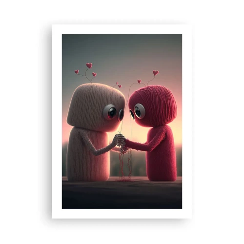 Poster - Iedereen mag liefhebben - 50x70 cm