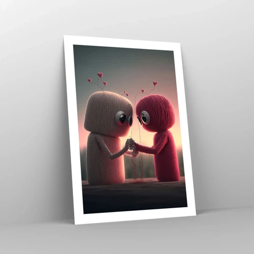 Poster - Iedereen mag liefhebben - 50x70 cm