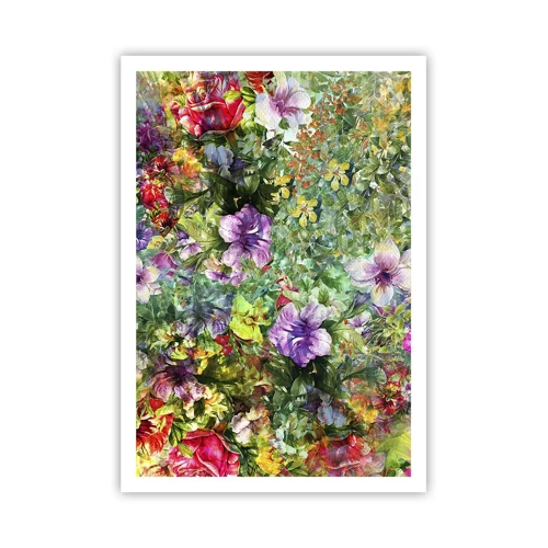 Poster - In bloemen voor verderf - 70x100 cm