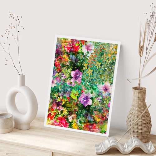 Poster - In bloemen voor verderf - 70x100 cm