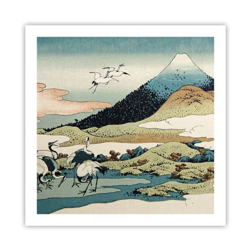 Poster - In de Japanse geest - 60x60 cm