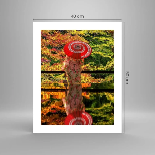 Poster - In de tempel van de natuur - 40x50 cm