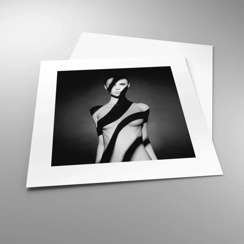 Poster - In glans en schaduw - 30x30 cm