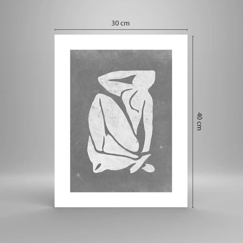 Poster - In reflectie - 30x40 cm