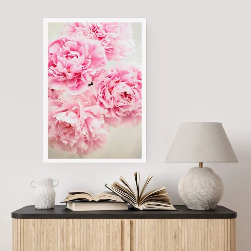 Poster - In roze glamour - 30x40 cm