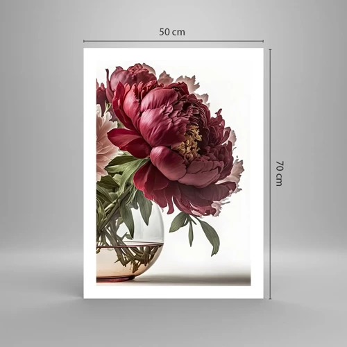 Poster - In volle bloei van schoonheid - 50x70 cm