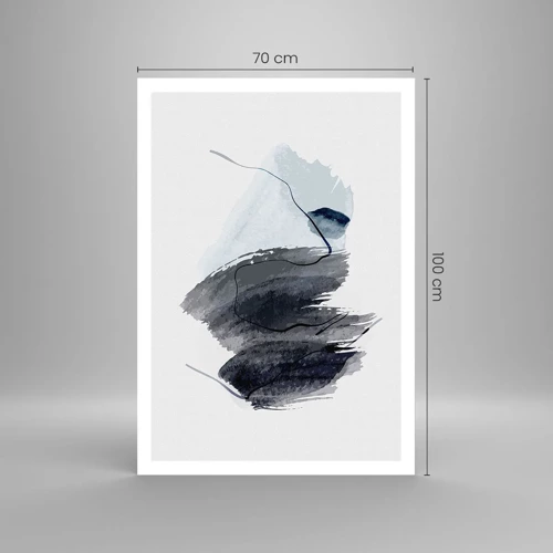 Poster - Intensiteit en beweging - 70x100 cm