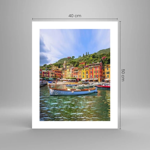 Poster - Italiaanse ochtend - 40x50 cm