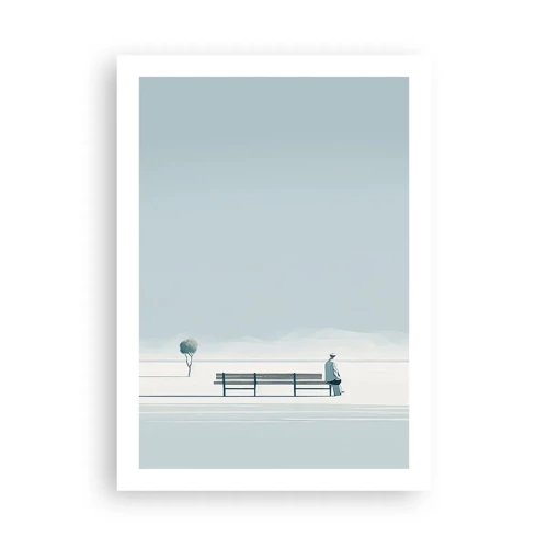 Poster - Ja, ik wacht. - 50x70 cm