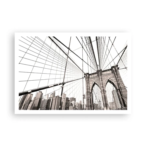 Poster - Kathedraal van New York - 100x70 cm