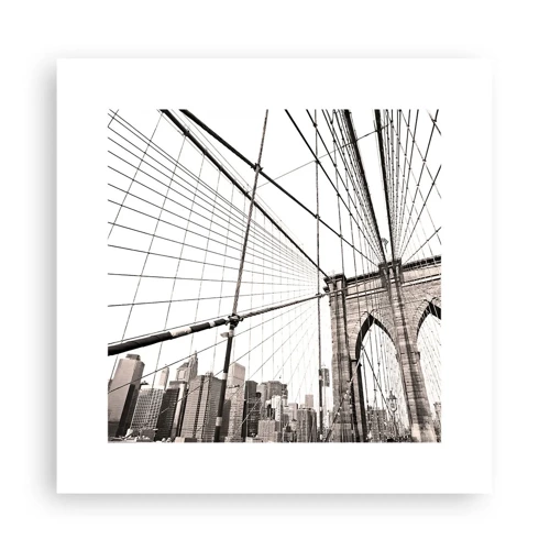 Poster - Kathedraal van New York - 30x30 cm