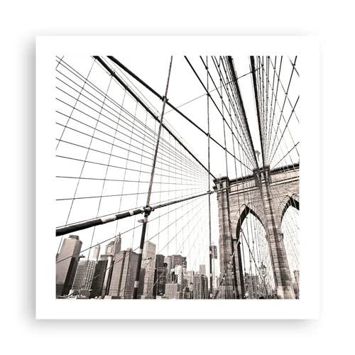 Poster - Kathedraal van New York - 50x50 cm