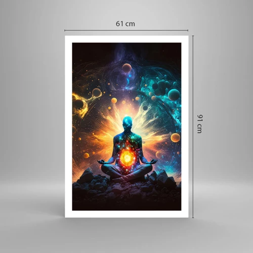 Poster - Kosmische vrede - 61x91 cm