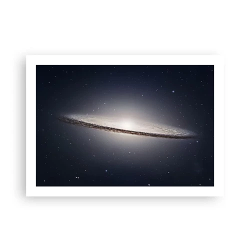 Poster - Lang geleden, in een sterrenstelsel ver, ver weg... - 70x50 cm