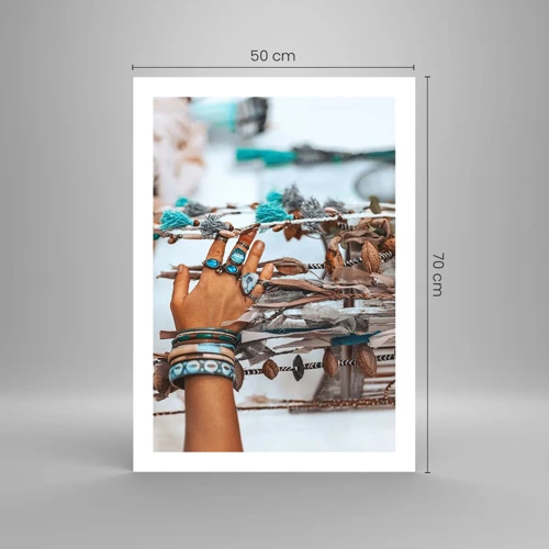 Poster - Lokale schatten - 50x70 cm