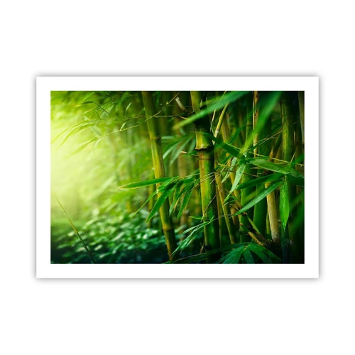 Poster - Maak kennis met groen zelf - 70x50 cm