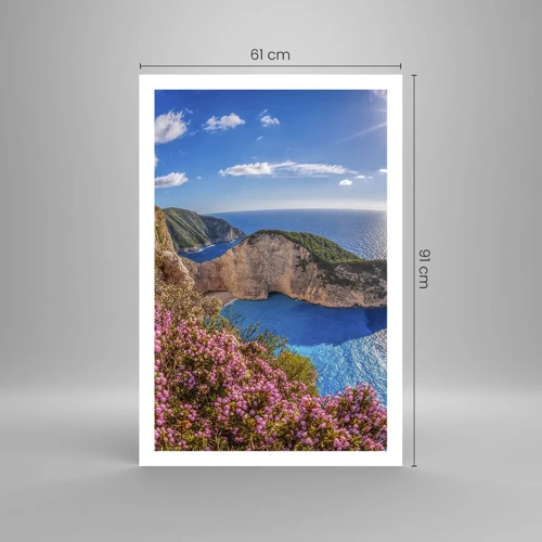 Poster - Mijn geweldige Griekse vakantie - 61x91 cm