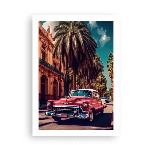 Poster - Nog steeds in Havanna - 50x70 cm