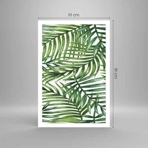 Poster - Onder de groene luifel - 61x91 cm