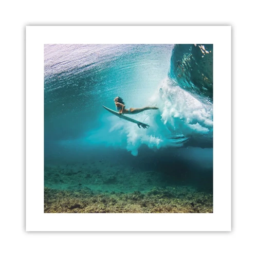Poster - Onderwaterwereld - 40x40 cm