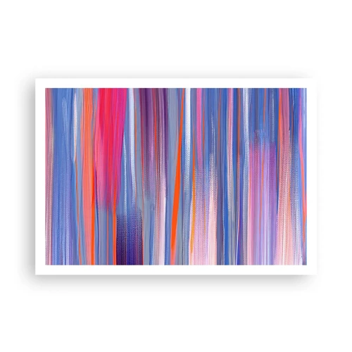 Poster - Opgang naar de regenboog - 100x70 cm