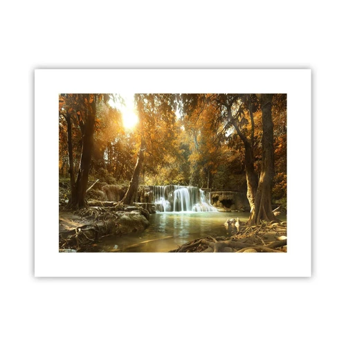 Poster - Park cascade - 40x30 cm
