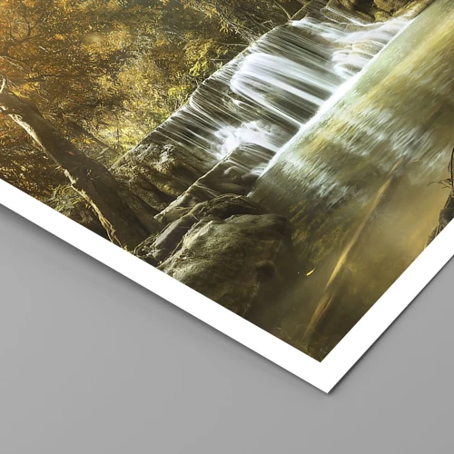 Poster - Park cascade - 40x50 cm