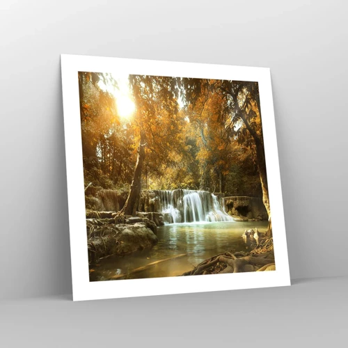 Poster - Park cascade - 50x50 cm