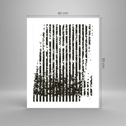 Poster - Ritme en ruis - 40x50 cm