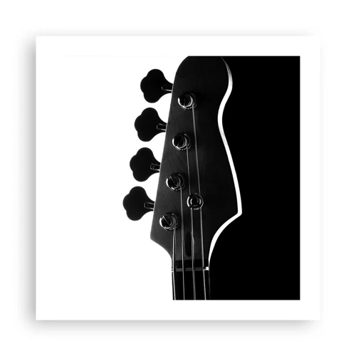 Poster - Rock stilte - 50x50 cm