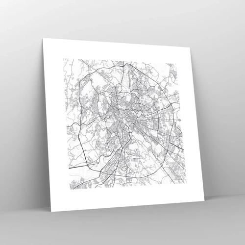 Poster - Romeinse cirkel - 30x30 cm