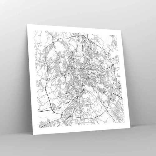 Poster - Romeinse cirkel - 60x60 cm