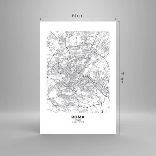 Poster - Romeinse cirkel - 61x91 cm