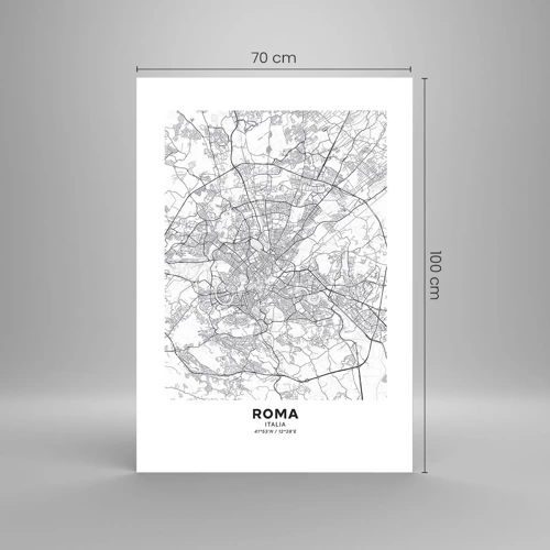 Poster - Romeinse cirkel - 70x100 cm