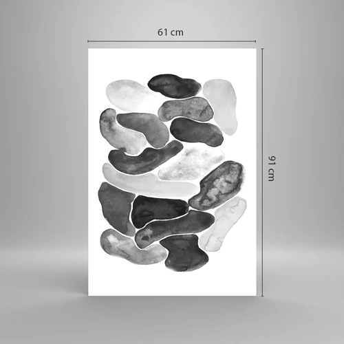Poster - Rotsachtige abstractie - 61x91 cm