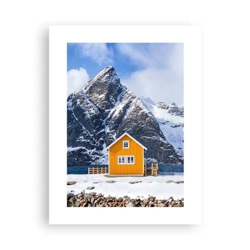 Poster - Scandinavische vakanties - 30x40 cm