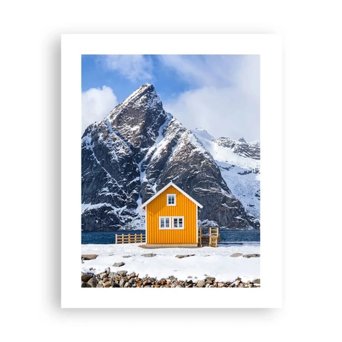 Poster - Scandinavische vakanties - 40x50 cm