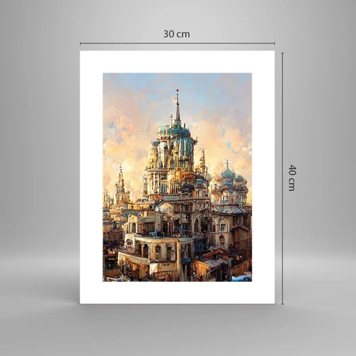 Poster - Stad der steden - 30x40 cm